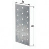 Support panneau perforé 200x100x2 galvanisé.EN 14545:29-2 GAH (Par 25)