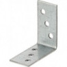 Equerre Connecteur d'angle 80x80x80mm Nombre de trous 3/18 S.2,5mm ETA-08/165 GAH (Par 50)