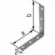 Equerre L.100 x 100mm B.19mm S.2mm VA Trou-D.53mm GAH (Par 25)