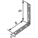 Equerre L.60 x 60mm B.16mm S.2mm VA Trou-D.55mm GAH (Par 50)
