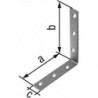 Equerre L.60 x 60mm B.16mm S.2mm VA Trou-D.55mm GAH (Par 50)