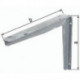 Equerre L.250mm H.200mm Acier brut, galvanisé à chaud Capacité 225kg GAH