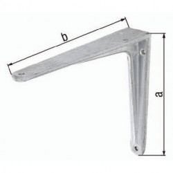 Equerre L.175mm H.150mm Alu Capacité 70kg GAH (Par 10)