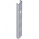 Rail mural L.500mm alu blanc acier 2 crochets ELEMENT SYSTEM (Par 2)