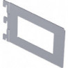 Cintre à livre blanc alu largeur 143 mm profondeur 118 mm (Par 2)