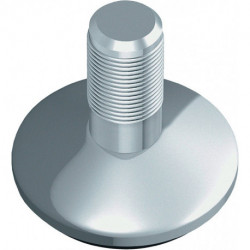 Vis de réglage 11606-00001 acier chromé M 10 pied meuble 30 kg (Par 2)