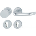 Poignée porte San Fran.FS-E58/42H/42HS/1301 Inox F69 D/K TS 40-65mm PZ rd.
