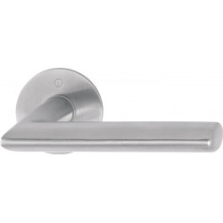 Paire de poignées de porte Stock.E1140Z/849N VA F69 m.Drückerrosetten VK 8mm HOPPE
