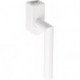 Poignée de fenêtre verrouillable 162PCFGA.2 30mm plastique 99 blanc 30mm verrouillable HEWI