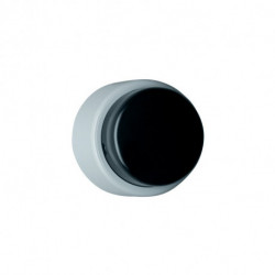 Butoir de porte mural 611.30 plastique 90 noir profond L.30mm HEWI