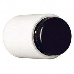 Butoir de porte mural 611.60 plastique 99 blanc pur L.60mm HEWI