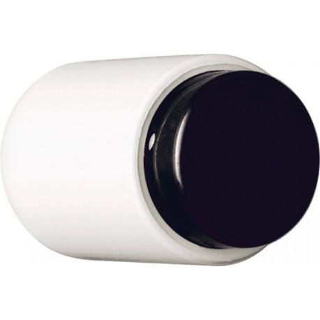 Butoir de porte mural 611.90 plastique 99 blanc pur L.90mm HEWI