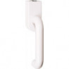 Poignée de fenêtre verrouillable 111FGA.1 35mm plastique 99 blanc 35mm verrouillable HEWI