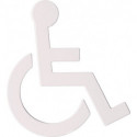 Symbole sans Obstacle 801.91.030 PA Farb-Nr.50 B.135mm H.150mm S.3mm HEWI