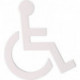 Symbole sans Obstacle 801.91.030 PA Farb-Nr.99 B.135mm H.150mm S.3mm HEWI