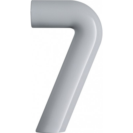 Chiffre du numéro de maison 7 Polyamide spécial 99 blanc pur 165mm D.33mm HEWI