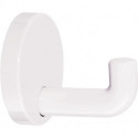 Crochet simple 801.90.010 30mm PA blanc 99 D.40mm HEWI
