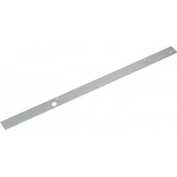 Plaque de montage adaptée au rail coulissant G-EMR blanc 9016 H.40mm DORMAKABA