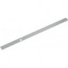 Plaque de montage adaptée au rail coulissant G-EMR blanc 9016 H.40mm DORMAKABA
