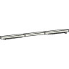 Glissière pour GSR/VK pour TS 93 B blanc 9016 Côté charnière DORMAKABA