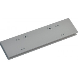 Patin de porte en verre TS 92 blanc 9016 DORMAKABA
