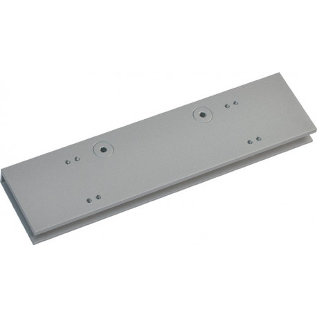 Patin de porte en verre TS 92 blanc 9016 DORMAKABA