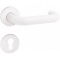 Set poignée porte 111R12.230 plastique 90 D/D pour TS 48-58mm PZ rd.DIN Gauche/Droite HEWI