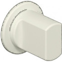 Paire rosace porte 306PCMNR 99 Plastique 99 -1,5mm WC/M rd.HEWI