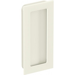 Poignée encastrée 544.54.120 PA 99 blanc pur brillant rectangulairef.HLT