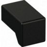 Poigée bouton pour meuble 547.15B plastique 90 noir profond ma HEWI