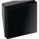 Poigée bouton pour meuble 547.32.1 plastique 90 noir profond HEWI