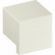 Poigée bouton pour meuble 547.32.4 plastique 99 blanc pur HEWI