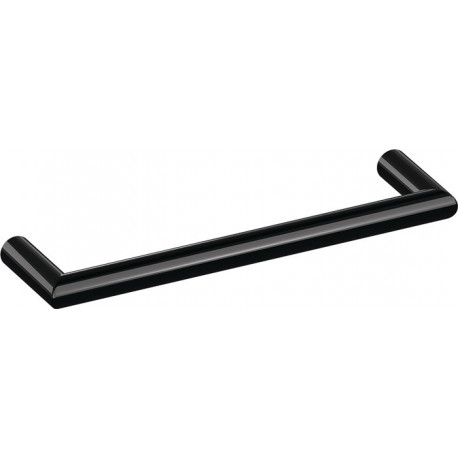 Poignée meuble 562.10.128 plastique 90 noir profond 128mm D.10mm HEWI