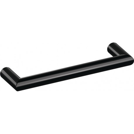 Poignée meuble 562.13.128 plastique 90 noir profond 128mm D.13mm HEWI