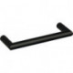 Poignée meuble 562.13B128 plastique 90 noir mat 128mm D.13mm HEWI