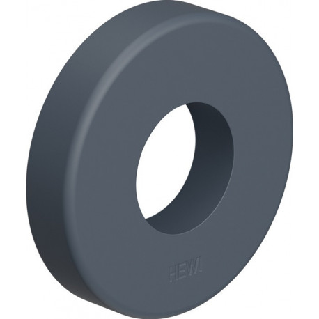 Rosette porte .305.23PBRKN 99 Ku.99 10,5mm rd.rd.HEWI