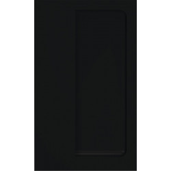 Poignée encastrée 539B PA 90 noir profond ma rectangulaireTS ab 19mm f.HLT