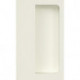 Poignée encastrée 539B PA 99 blanc pur ma rectangulaireTS ab 19mm f.HLT