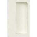 Poignée encastrée 539B PA 99 blanc pur ma rectangulaireTS ab 19mm f.HLT