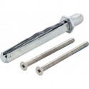 Kit de fixation porte Sertos® FS-K/G 65-70mm M5x75 carré.9x90mm HOPPE