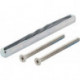 Kit de fixation porte Sertos® FS-G/G 65-70mm M5x75 carré.9x125mm HOPPE