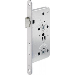 Serrure à mortaise .0515 BAD 24/ 60/78/8mm DIN Gauche argenté rd Kl 3 Zinc coulé sous pression BKS