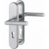 Poignée porte Ams.FS-E1400F/3331/3310 Inox F69 D/D TS 42-47mm PZ rd