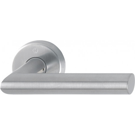 Poignée porte Ams.E1400Z/42H VA F69 carré.8mm HOPPE