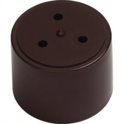 Rallonge 012/573/5 hauteur 40 mm plastique marron SCHNEGEL