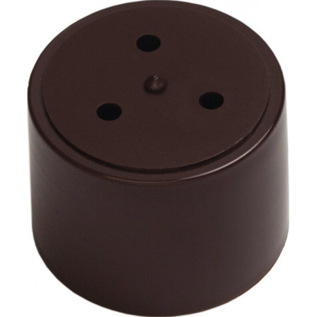 Rallonge 012/573/5 hauteur 40 mm plastique marron SCHNEGEL