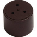 Rallonge 012/573/5 hauteur 40 mm plastique marron SCHNEGEL
