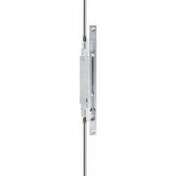 Plaque serrure 35 mm plaque frontale 22mm Stulpl.285mm Acier galvanisé, plaque frontale plate, angulaire