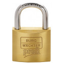 Cadenas cylindrique 116 50 Z5 GL largeur du corps de verrou 50 mm laiton fermetu