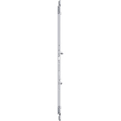 Serrure multipoint Multisafe 855R F-St.16mm L.648mm Surface argentée acier